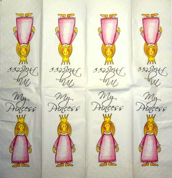 249 Mädchen - 4-lagig - Paper Design - Taschentuch